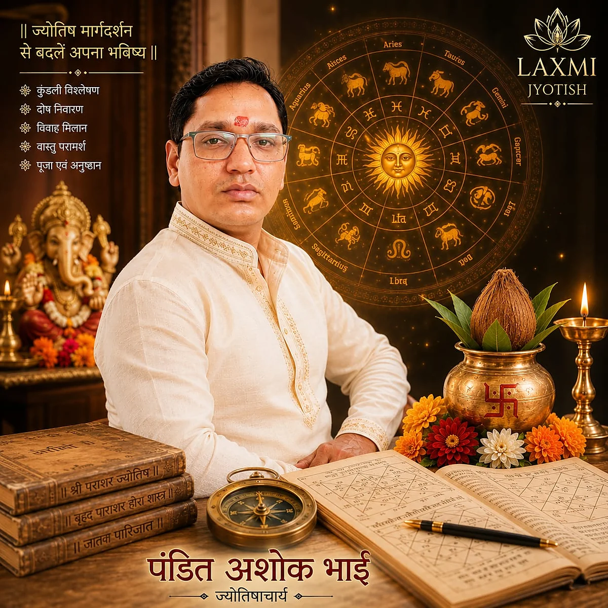 Pandit Ashok Bhai of Laxmi Jyotish